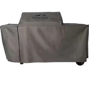 Traeger Woodridge Pro & Elite Pellet Grills BAC775 Full Length Grill Cover Gray